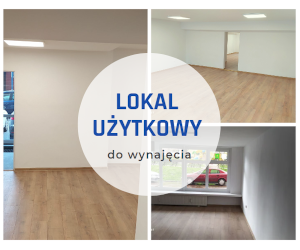 do wynajęcia lokal użytkowy o powierzchni 95,00 m2, położony w ścisłym centrum Chorzowa na Osiedlu „IRYS”.