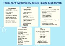 Terminarz zajęć 2025